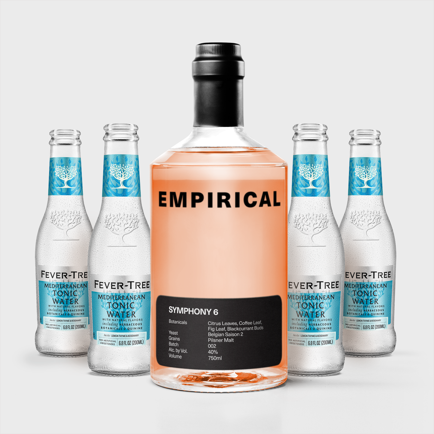 The Six & Tonic Bundle: Empirical Symphony 6 with four Fever-Tree Mediterranean Tonics